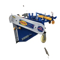 Récolteuse de pommes de terre automatique 4UC-60, largeur de travail 600 mm, machine combinée à transmission par engrenages pour l'ail, la carotte et l'arachide