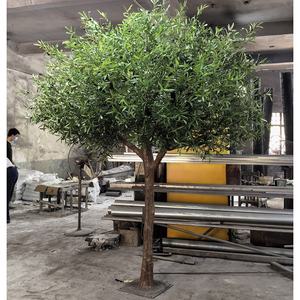 Piccoli Alberi di Ulivo Artificiali Eleganti per Decorazione, Piante Artificiali per Arredamento Interno - Product Image 1