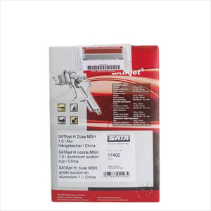 Pistola de Pulverización SATA SATAjet H de 1.0 L con Alimentación por Succión de Aluminio y Boquilla de 1.0 mm para Pintura Automotriz - Product Image 1