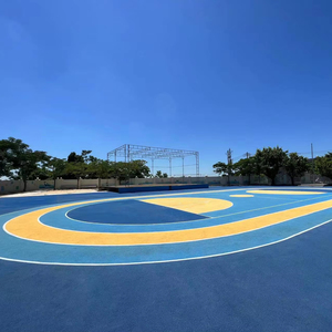 INOLP IAAF Athletic Track and Field Materials EPDM Granules PU Binder Spray Coat Piste de course pour la surface des aires de jeux scolaires - Product Image 1