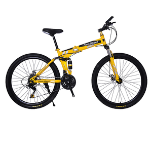 Biciclette Pieghevoli per Bambini da 26 Pollici, Vendita all'Ingrosso di Bici da Montagna per Adulti con Sospensione Completa in Lega di Alluminio, MTB Pieghevole Personalizzabile - Product Image 2
