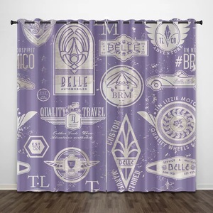 Cortinas Romanas de Lujo con Estampado Digital Personalizado al por Mayor, 100% Poliéster para Sala de Estar, Opacas, para Todas las Temporadas, Gran Venta - Product Image 2