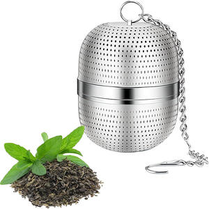 चाय की गेंद चाय इन्फ्यूसर चाय 304 स्टेनलेस स्टील पुनः प्रयोज्य चाय फिल्टर - Product Image 1