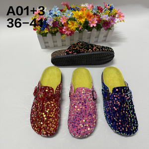 Sandalias <span class=keywords><strong>Birkenstock</strong></span> de <span class=keywords><strong>Plataforma</strong></span> con Hebilla y Punta Cerrada para Mujer, Tendencia de Moda, Exportación, Gran Venta - Product Image 1