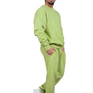 Sudadera Verde con Cuello Redondo, Material Duradero de Alta Calidad, Ligera y Transpirable para Hombre - Product Image 2