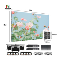 Sistema Completo Llave en Mano para Exteriores de 4m x 2m, Pantalla LED de Video Truss a Todo Color HD P4.81 de 500x500mm para Alquiler de Eventos, HDR10+, IP65 Impermeable