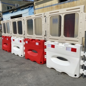 HDPE <b>Safety</b> Barrier Traffic Barricade Sun Screen Traffic Barriers Product Category - Product Image 4