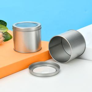 Bracelet de <span class=keywords><strong>montre</strong></span> personnalisé, boîte en fer-blanc, emballage cadeau vide de luxe, boîte en fer-blanc pour <span class=keywords><strong>montre</strong></span> fossile en métal avec fenêtre en PVC, vente en gros - Product Image 2