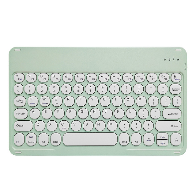 Low Price 2.4Ghz Wireless Charging Multimedia Keyboard Mini Portable Keyboard Keyboard and BT Mouse Combo