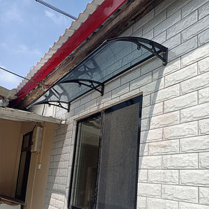 OEM personalizado 150*200cm Diy al aire libre parasol impermeable soporte de aluminio hoja de plástico toldo <span class=keywords><strong>para</strong></span> puerta y ventana - Product Image 5