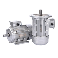 Moteur asynchrone triphasé 3hp 2.2kw moteur électrique 220v 60hz 380v 50hz moteur ac