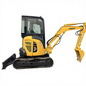 Excavadora de cadenas pequeña usada Komatsu PC35/PC40/PC50/PC55 Hitachi (motor, caja de cambios, bomba) modelo 2016 en venta a precio económico - Product Image 1