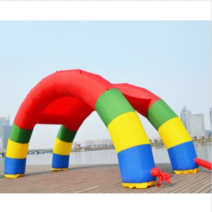 Arco Inflable para Eventos con Logotipo Personalizado, Tela Oxford Resistente, Impermeable, Resistente <span class=keywords><strong>a</strong></span> los Rayos UV, Doble Costura, para Actividades Corporativas de Team Building - Product Image 1