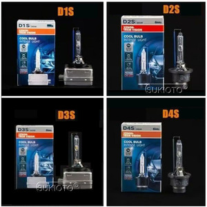 หลอดไฟซีนอน SUKIOTO 2 ชิ้น รุ่น <span class=keywords><strong>Super</strong></span> <span class=keywords><strong>Vision</strong></span> 35W <span class=keywords><strong>D1S</strong></span> D3S HID 6000K สีขาวเย็น D2S D4S 4300K สำหรับไฟหน้ารถยนต์ แสงสูง-ต่ำ แบบเสียบใช้งานได้ทันที - Product Image 1