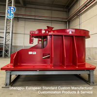 Pièces de support de colonne pour usine de fusion de métaux et d'acier spécial certifiées ISO en acier au carbone ESR VIM VAR