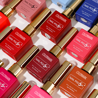 Vernis à Ongles Gel UV Professionnel d'Usine 60 Couleurs 15ml Top Coat Étiquette Privée Personnalisée pour Salon et Application DIY