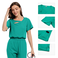 Uniformes chirurgicaux femme gommage ensemble infirmière médicale Salon de beauté vêtements de travail gommages cliniques haut + pantalon Spa médecin tunique d'infirmière costume