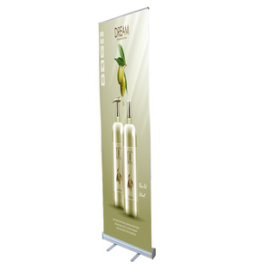 Hot bán giá rẻ kích thước lớn cuộn lên biểu ngữ OEM tái sử dụng cuộn lên biểu ngữ có thể điều chỉnh trọng lượng nhẹ nhôm cuộn lên biểu ngữ - Product Image 1