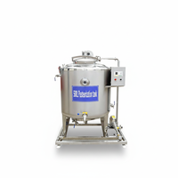 Machine de pasteurisation UHT HTST 10L-1000L, pasteurisateur à petite et grande échelle pour produits laitiers, boissons et substrat de champignons avec pompe