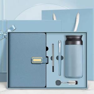 Hot Selling Product 2025 A5 <b>Notebook</b> USB-32GB Stylus Pen Cooperate Business Executive Gift <b>Set</b> Novelties Souvenirs Coffee Mug - Product Image 1