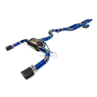Tuyaux d'échappement Catback en alliage de titane modifié haute performance avec silencieux à valve pour Audi RSQ3 2.5T 2020-2023 pour libérer la puissance du turbo