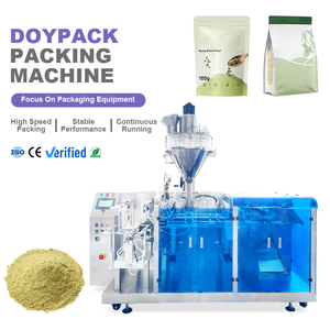 เครื่องบรรจุซิปแบบ Doypack อัตโนมัติจากจีน เครื่องบรรจุผงถั่วเขียว ผู้ผลิตและจำหน่าย - Product Image 1