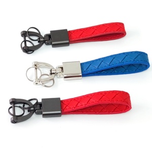 Factory Wholesale Fashion Promotional Gift <b>Leather</b> <b>Key</b> <b>Chains</b> Custom Car Commercial Activity PU <b>Leather</b> Keychain - Product Image 1