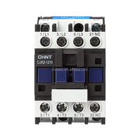Contacteur AC CHNT CJX2-1210 3P 12A 220V 380V 690V IEC60947-4-1 GB/T14048.4 Démarreur magnétique à bobine 110V 220V