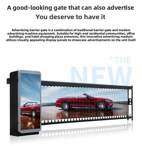 Système <span class=keywords><strong>de</strong></span> barrière automatique pour parking d'entreprise, d'école, <span class=keywords><strong>de</strong></span> bureau, d'usine, contrôle d'accès <span class=keywords><strong>de</strong></span> <span class=keywords><strong>sécurité</strong></span>, barrière publicitaire - Product Image 5
