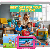 Vente directe usine Nouvelle tablette PC éducative pour enfants 7 pouces MTK Quad Core Android 12 Wi-Fi Capacitive 2 Go + 32 Go avec logiciel éducatif Garantie 1 an