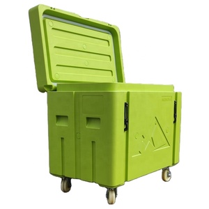 Biểu tượng tùy chỉnh 330L màu xanh lá cây đá khô cách điện lô hàng <span class=keywords><strong>container</strong></span> - Product Image 2