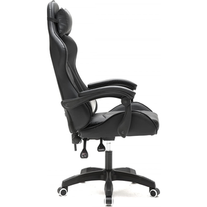 Chaise de <span class=keywords><strong>bureau</strong></span> luxueuse et élégante pour la maison, confortable, rembourrée en similicuir, chaise de jeu avec surpiqûres épaisses - Product Image 6