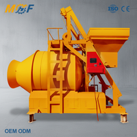 Bétonnière MHF 1300L 11KW à tambour, haute uniformité de mélange, équipement de construction JZM pour le mélange du ciment, moteur haute puissance
