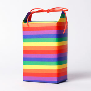 Venta al por mayor de rollos de pañuelos de cumpleaños de alta calidad patrón de arco iris cumpleaños embalaje rollo de papel de regalo artesanía superior - Product Image 6