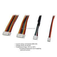 Kabel kustom perakitan jst gh 1.25 kabel konektor 2 3 4 5 6 7 8 9 10 11 12 pin GHR-02V-S
