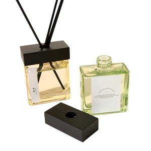 <b>Reed</b> <b>Diffuser</b> Set 120ml Rectangular Glass <b>Bottle</b> Long Lasting Aroma Fresh Air Paraben Free Alcohol Free - Product Image 4