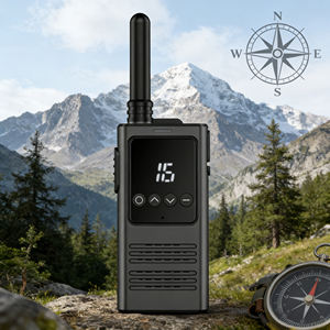 <span class=keywords><strong>Radio</strong></span> bidirectionnelle analogique longue portée BinQi BQ-S900 5W, talkie-walkie UHF VHF, interphone sans fil avec communication sur 5 km, CB Woki Toki - Product Image 1