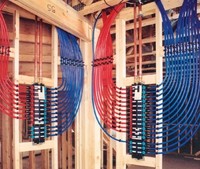 Australie Standard PEX-A barrière d'oxygène tuyau avec coulissante-raccords PALCONN 16*2.2