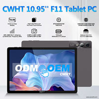 Tablette PC Android 14 Octa Core en métal de 10,95 pouces, écran FHD 1920*1200, WiFi, 16 Go RAM, 128 Go ROM, batterie 8000 mAh, 4G LTE, fabriquée par OEM