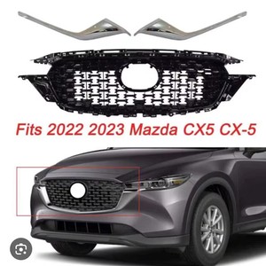 Conjunto de Parrilla Delantera para <span class=keywords><strong>MAZDA</strong></span> CX-5 <span class=keywords><strong>CX5</strong></span> 2022 <span class=keywords><strong>2023</strong></span> 2024 KBST-50710 KBST-50719 - Product Image 1