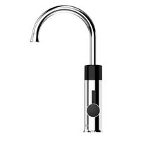 Chauffe-eau électrique instantané pour cuisine extérieure Briwellna 220V 3200W en plastique avec affichage de la température