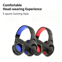 Casque de jeu filaire supra-auriculaire avec prise simple 3,5 mm et micro pour PC portable