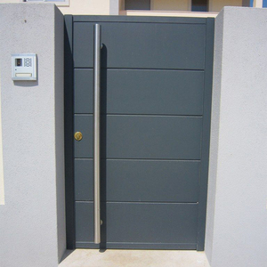 Puerta <span class=keywords><strong>de</strong></span> Seguridad Moderna <span class=keywords><strong>de</strong></span> <span class=keywords><strong>Hierro</strong></span> D-TOP, Diseño <span class=keywords><strong>de</strong></span> Rejas, Puertas <span class=keywords><strong>para</strong></span> Garaje, Puerta <span class=keywords><strong>para</strong></span> Casa, Compatible con Liftmaster - Product Image 4