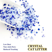 Produit en gros de litière pour chat en cristal de minerai de gel de silice naturel de haute qualité