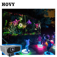 Proyector HOVY para Exteriores, Láser de Proyección Holográfica 3D, Proyector Interactivo de Bosque Mágico