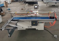 Scie à table coulissante CNC certifiée CE MJ45A, table de travail de 3200 mm, guide automatique, machine de découpe du bois pour le traitement des panneaux MDF et contreplaqué