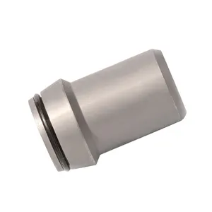 Accesorios de tubo de compresión hidráulica de pezón de soldadura a tope de carbono galvanizado y niquelado/DIN2353, ISO8434.1