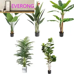 Landscaping Garden Ornaments Plants Home Indoor Decor Artificial Plants Faux Plants Indoor Plastic Bonsai Tree with Pot