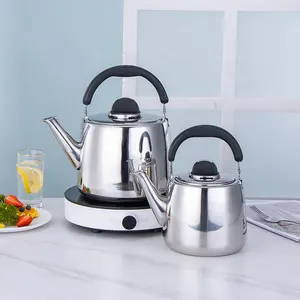 Hot selling Kettle Whistling Tea Price metal Coffee Hotel Set Pots & Stainless Steel 1.8L Portable water Kettles