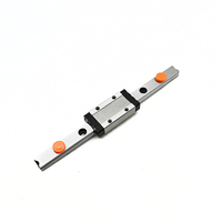 Rail linéaire miniature MGN5-MGN15 compatible avec les imprimantes CNC et 3D, avec roulement en acier chromé/acier inoxydable